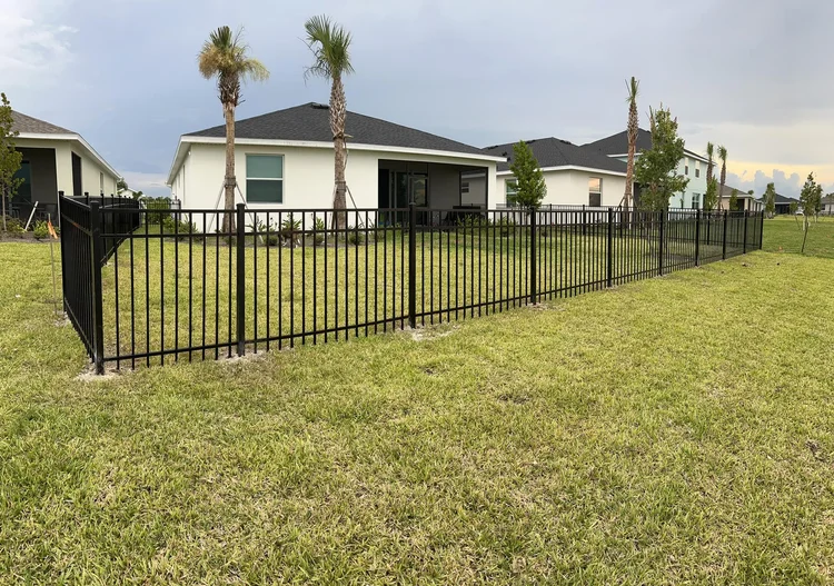 Southern Hoss fence installation project 3 in Southwest Florida