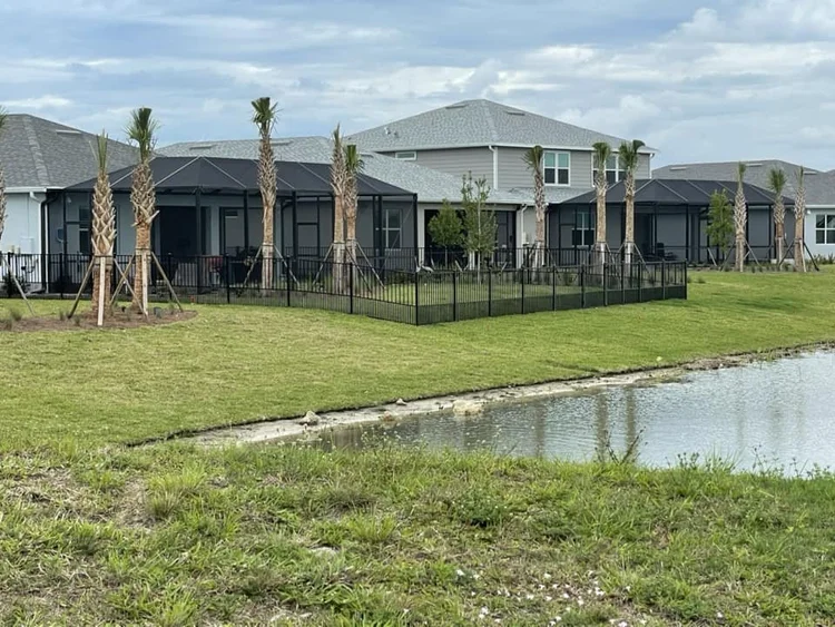 Southern Hoss fence installation project 4 in Southwest Florida