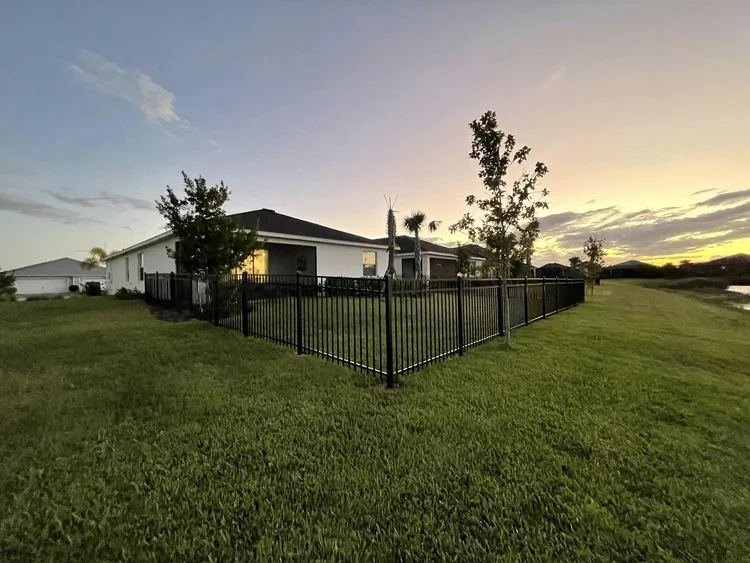 Southern Hoss fence installation project 6 in Southwest Florida
