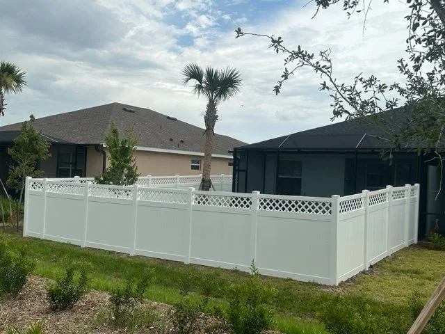 Southern Hoss fence installation project 7 in Southwest Florida
